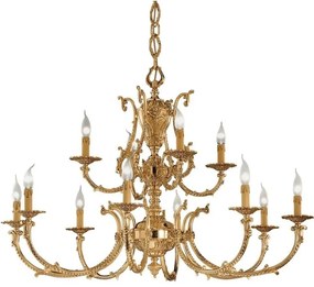 Candelabru 12 brate LUX realizat manual Ermes