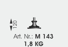 Stalp iluminat exterior din fier forjat, inaltime 60cm, AL 6613