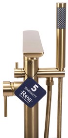 Baterie de podea Rea Flores Gold Brush