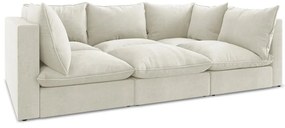 Canapea bej 255 cm Manao – Makamii