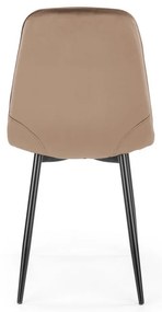 Scaun de bucaterie Lancaster, bej/negru