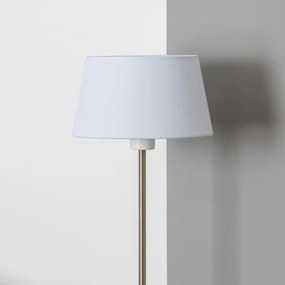 Brilagi - Lampadar LED CERIA, 1x E27/40W/230V, Ø 25 cm, alb/crom mat