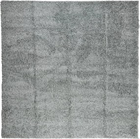 vidaXL Covor pufos "PAMPLONA" cu fire înalte, verde modern, 160x160 cm