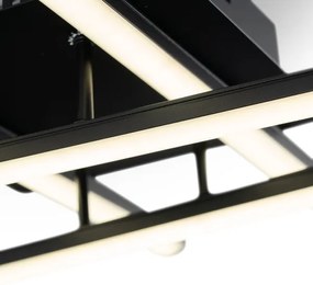 Brilagi - Plafonieră LED STRIPES LED/37W/230V neagră
