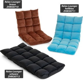 Fotoliu de podea extensibil, 60 x 52 x 53 cm, maro.