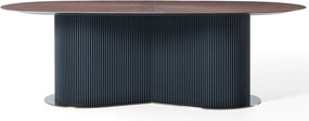 Masă lemn masiv Papillon, 242 × 115 × 76 cm