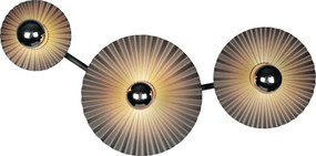 Osram - Aplica de perete PLISSEE 3xE27/15W/230V antracit