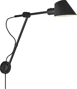 DFTP by Nordlux - Lampă de perete STAY 1xE27/60W/230V, neagră