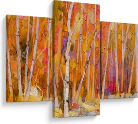 Tablou - Pădurea toamna (90x60 cm)