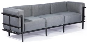 Canapea de grădină gri grafit cu 3 locuri Bellisima - Bonami Selection