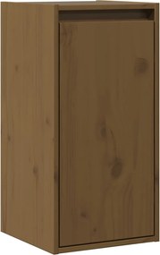 vidaXL Dulap de perete, maro miere, 30x30x60 cm, lemn masiv de pin