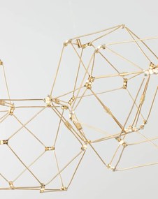 Lustra LED deosebita design modern NEBULA, 137cm