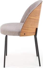 Promotie Scaun gri NORME din otel lacuit Calitatea a II-a