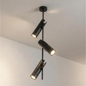 Brilagi - Lustra pe tijă BRANCH 3xGU10/30W/230V neagră