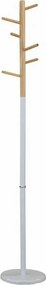 Cuier pom HORST, alb/stejar, metal/lemn, 30x180 cm