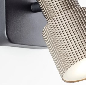 Spot LED de perete Brilliant CADIZ 1xGU10/5W/230V bronz