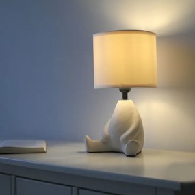 JUST LIGHT 14190-39 - Lampă de masă TED 1xE27/25W/230V, bej