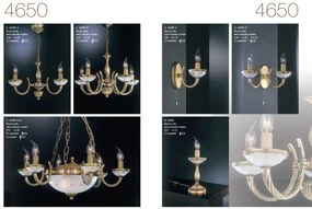 Candelabru clasic cu 3 brate design italian realizata manual 4650