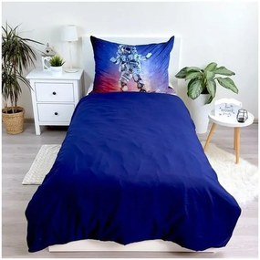 Astronaut Surf lenjerie de pat 140×200cm, 70x90 cm microfibră