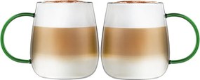 Căni 2 buc. pentru cappuccino 400 ml Bolla – Vialli Design