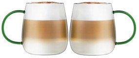 Căni 2 buc. pentru cappuccino 400 ml Bolla – Vialli Design