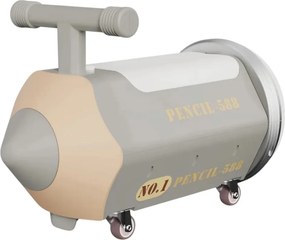 Masinuta cu Functie de Trotineta Fara Pedale Pentru Copii NOVOKIDS™ My First Pencil Car, Cu Melodii si lumini, Maxim 25 Kg, Roti cu rotire 360 grade,