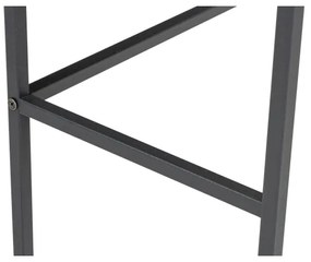 Masă consolă CANVAS 80x100 cm pin atlantic/negru