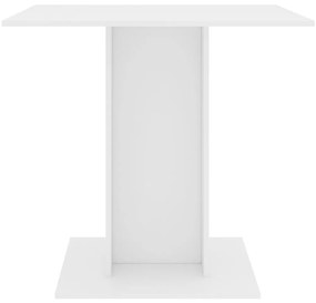 Masa de bucatarie, alb, 80x80x75 cm, PAL 1, Alb