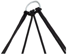 Leagăn de grădină crem-negru - Hangout Pod