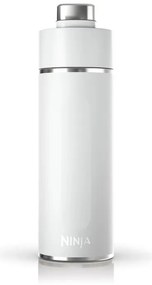 Termos Ninja DW2401EUUKWH, 700 ml, Potrivit pentru bauturi carbogazoase, Izolare tripla, Fara BPA, Cald pana la 8h, Rece pana la 24h, Alb