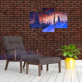 Tablou - Amurg dev iarnă (90x60 cm)