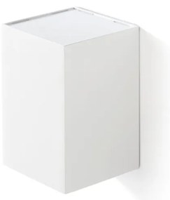 Aplica perete aluminiu alb, 1xGU10, LUNE square