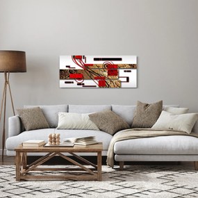 Tablou cu abstracție (120x50 cm)
