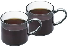 4Home Set de căni din sticlă Haze 250 ml, 2 buc.