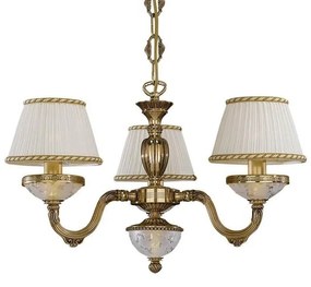 Candelabru din alama 3 brate design italian 6502