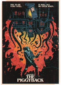 Stranger Things Piggyback Puzzle Compact Clementoni cu 1000 de piese