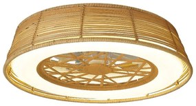 Lustra LED cu Ventilator si telecomanda, IP44, INDONESIA Mini MA-8225