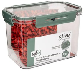 Cutie alimentara NEO2, ermetica, dreptunghiulara, plastic, 21 x 14.5 x H 14.2 cm, 2.5 litri