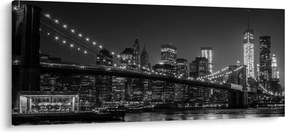 Tablou cu podul Brooklin în New York (120x50 cm)