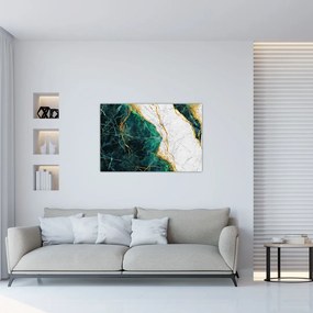 Tablou - Marmură turcoaz (90x60 cm)