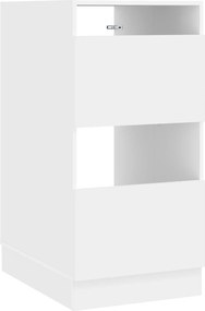 vidaXL Dulap de rufe cu depozitare Alb 50 x 68 x 102 cm Lemn compozit