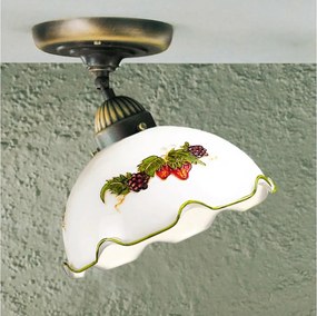 Kolarz 731.10.113 - Lustră aplicată NONNA 1xE27/75W/230V Ø 20 cm vin/căpșuni