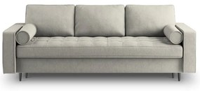 Canapea extensibilă Milo Casa Santo, gri deschis