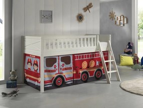 Set SCOTT format în vagonul de dormit înalt și cortina de joc FIRE TRUCK.