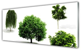 Tablouri acrilice Copaci Natura Brun Verde