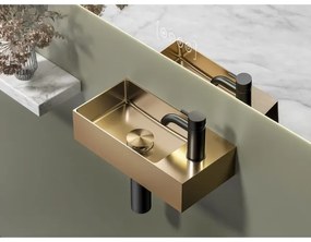 Sapho - Lavoar suspendat AURUM 36,5x18 cm cupru mat