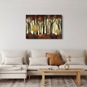 Tablou - Pădure decorativă (90x60 cm)