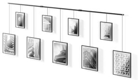 Rame negre de agățat 9 buc. din metal 223x77,5 cm Exhibit – Umbra