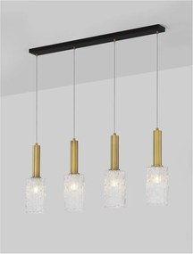 Lustra cu 4 pendule design modern Certa