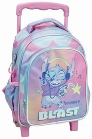 Disney Lilo și Stitch Blast rucsac de grădiniță rulant, geantă 30 cm